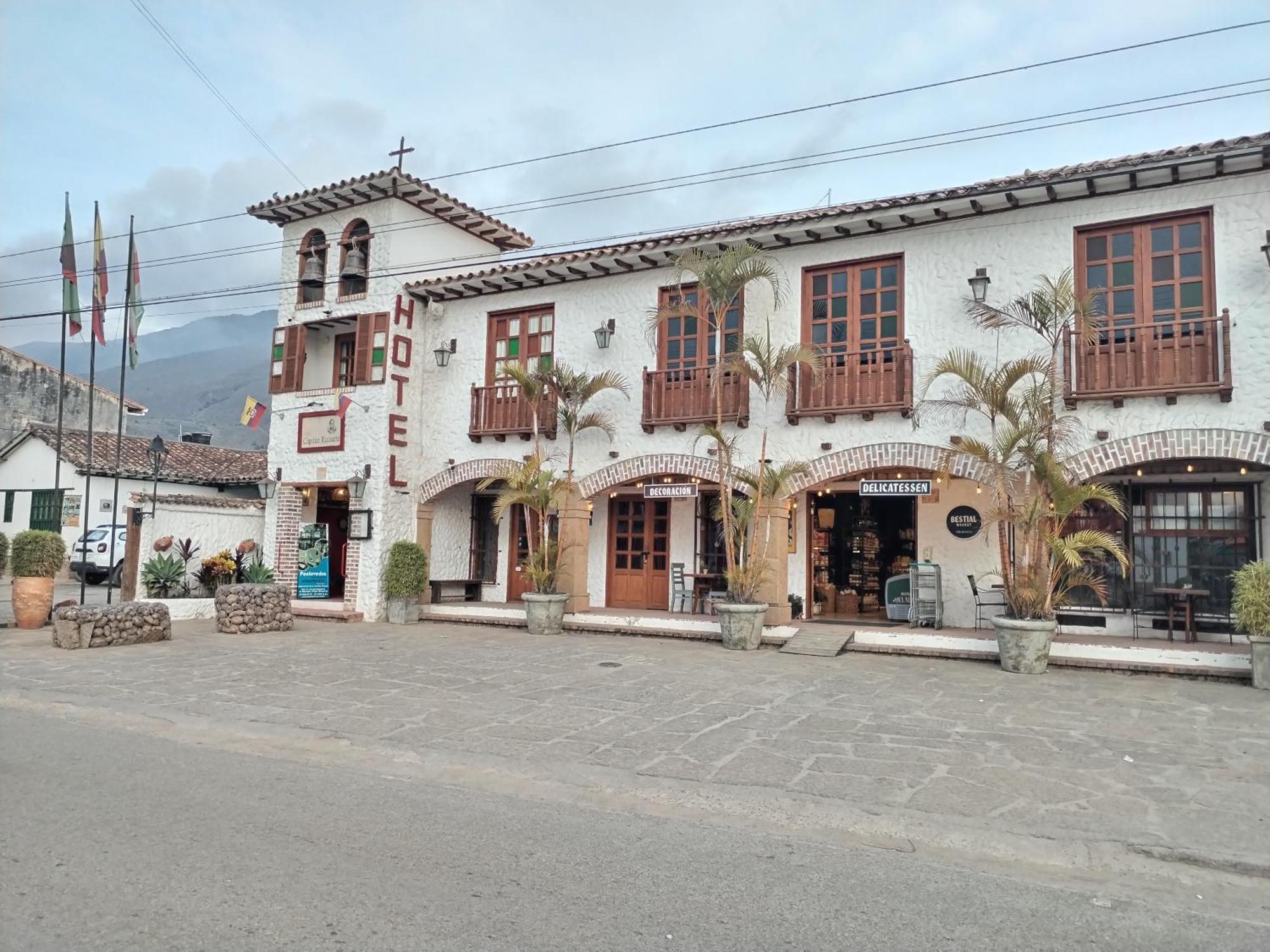 Hotel Capitan Ricaurte Villa de Leyva Exterior foto